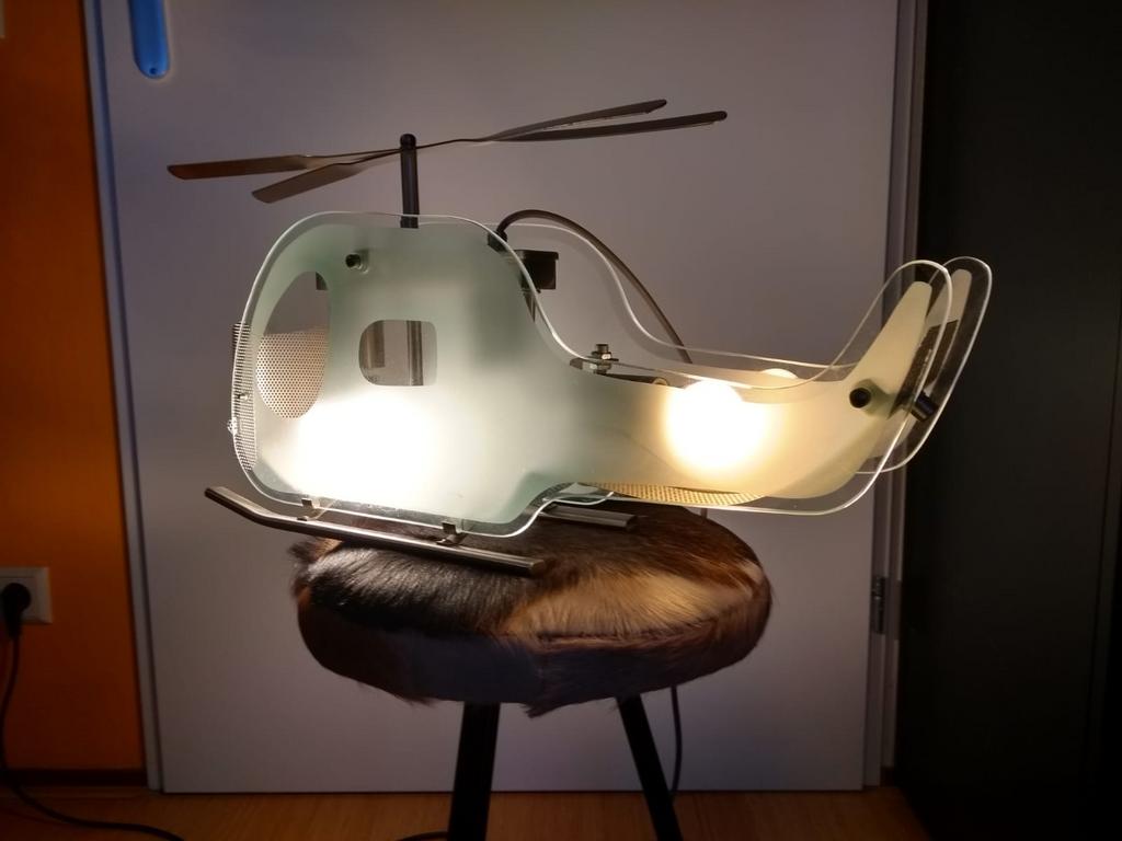 Helikopterlamp, Ophalen of Verzenden, Zo goed als nieuw
