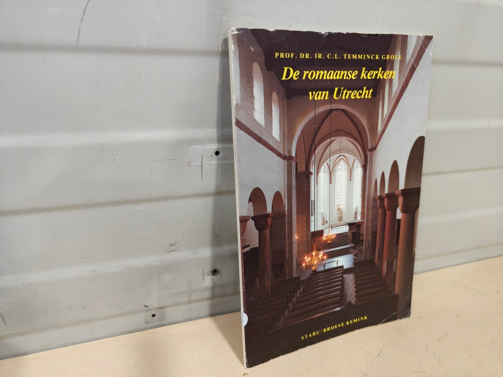 Nr. 50 De romaanse kerken van Utrecht., Ophalen of Verzenden, Gelezen, Prof. Dr. Ir. C.L. van Temminck Groll