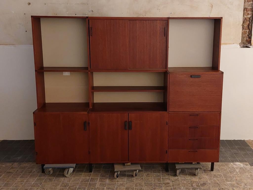 Pastoe Utrecht Made to Measure Vintage Wandmeubel - Jaren 60, Ophalen