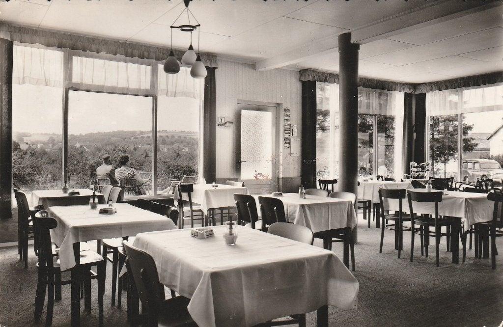 Schin op Geul   Hotel Salden, Ophalen of Verzenden, 1940 tot 1960, Gelopen, Limburg