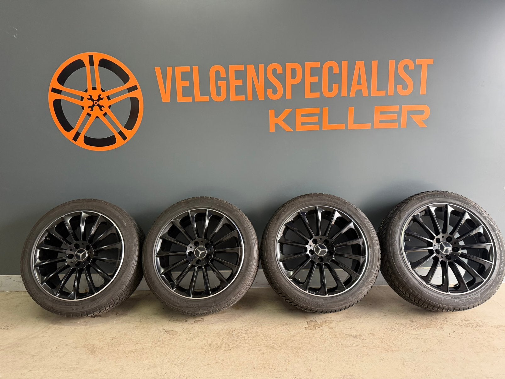 Mercedes Vito V-Klasse 19 inch Amg velgen 5x112 Winterset, Ophalen of Verzenden, 19 inch, Winterbanden, Banden en Velgen