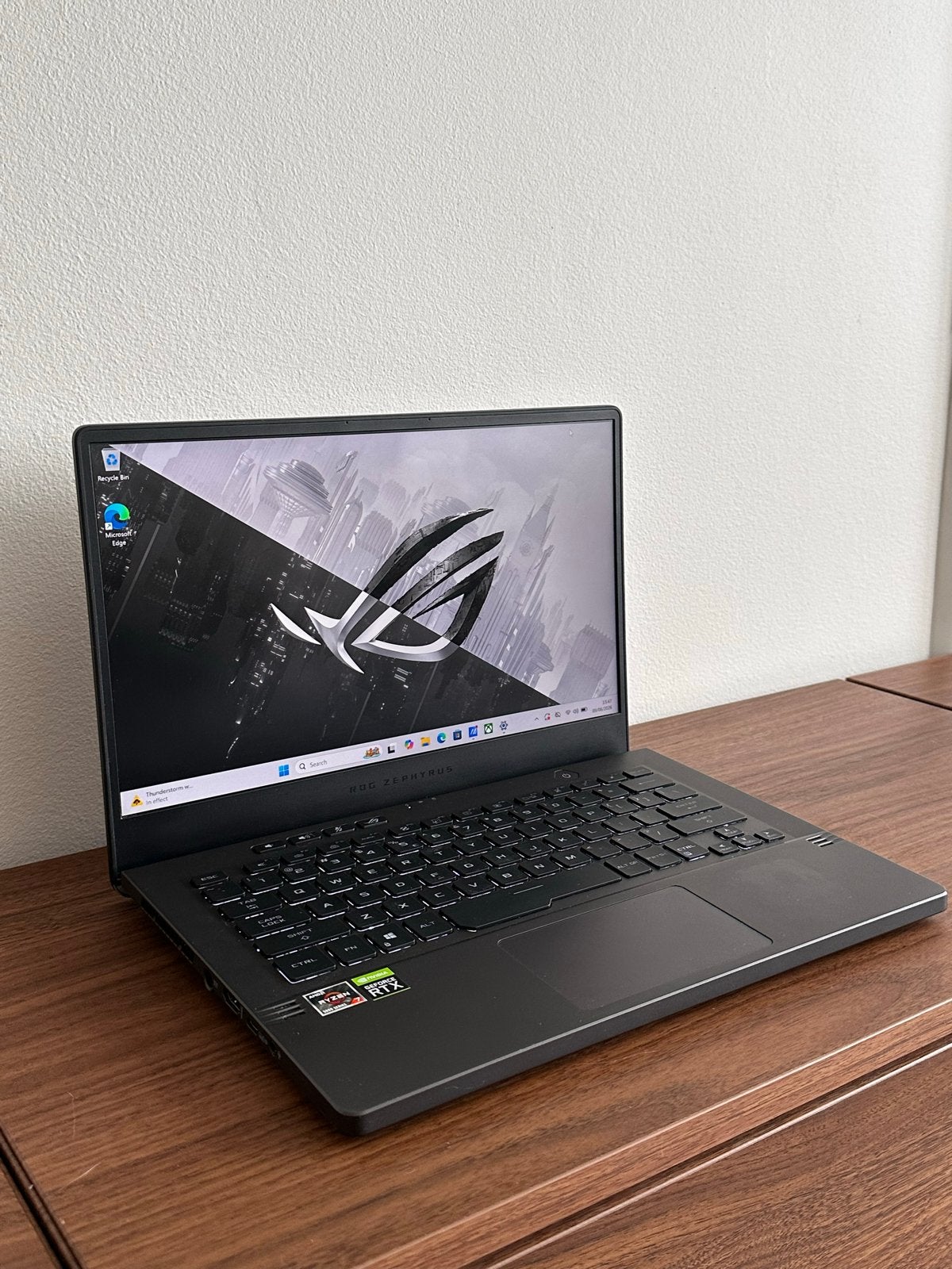 ASUS ROG Zephyrus G14 Gaming Laptop, Met videokaart, 14 inch, Ophalen of Verzenden, Zo goed als nieuw