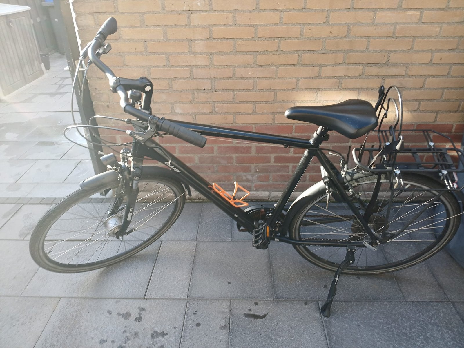 Giant Attend RS Herenfiets - Zo goed als nieuw, Ophalen, Gebruikt, Velgrem, Versnellingen
