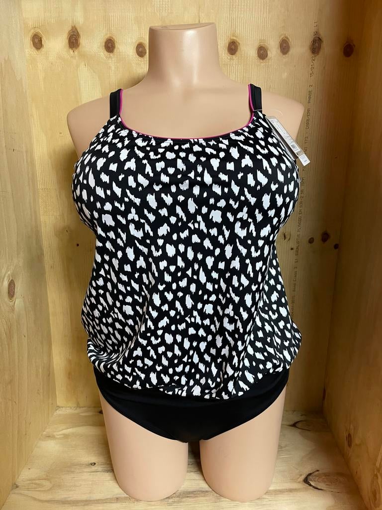 Amoena prothese tankini maat 50d model  manila, Verzenden, Nieuw, Zwart, Overige typen