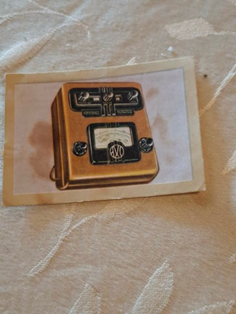 Prentje/Chromo : Buisvoltmeter / Chocolade Jacques, Gebruikt, Verzenden, Voor 1940, Prent