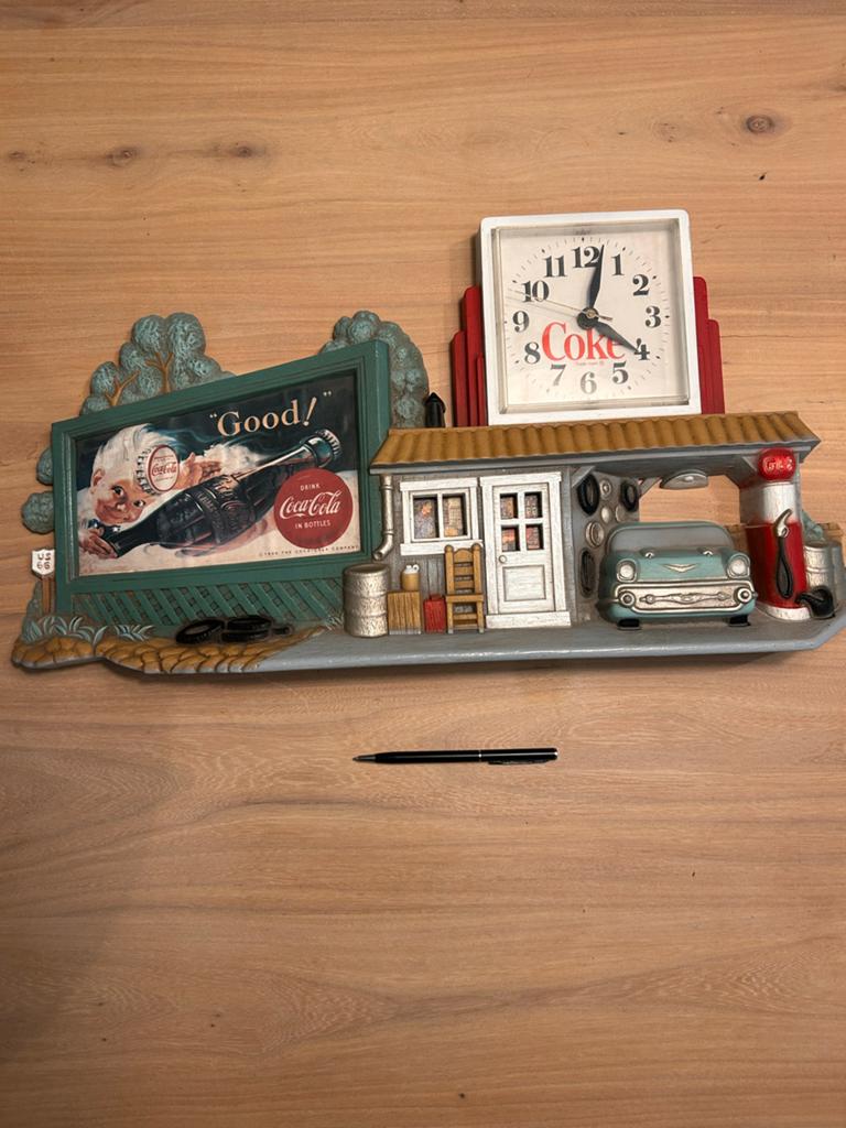 Coca-Cola Collectie: Klok, Spiegel & Emaille Bord, Verzamelen, Ophalen of Verzenden