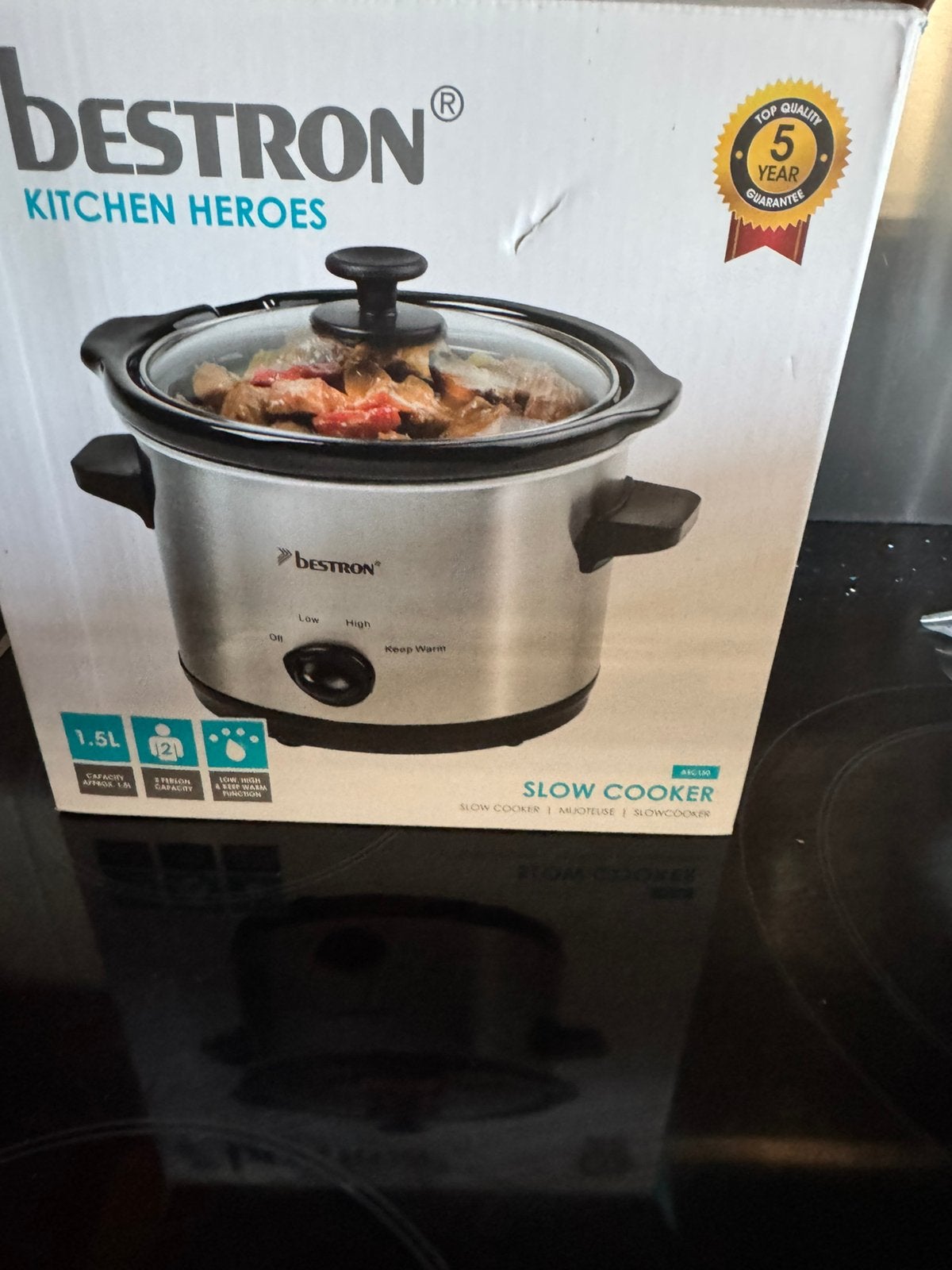Bestron slowcooker, Ophalen, Nieuw