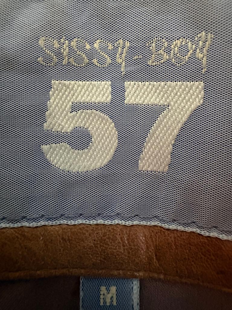 Sissy Boy 57 Leren Jasje Maat M, Kleding | Dames, Ophalen of Verzenden, Gedragen, Maat 38/40 (M), Bruin