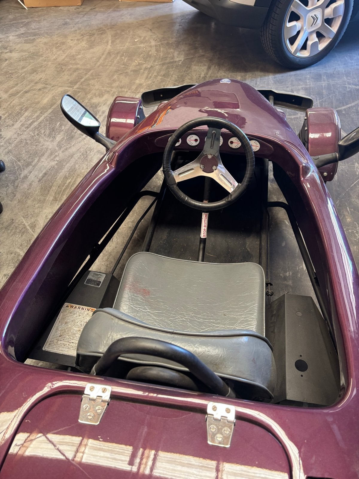 Unieke Mini Auto met Benzine Motor - Perfect voor Recreatie, Ophalen, Gebruikt, Overige typen