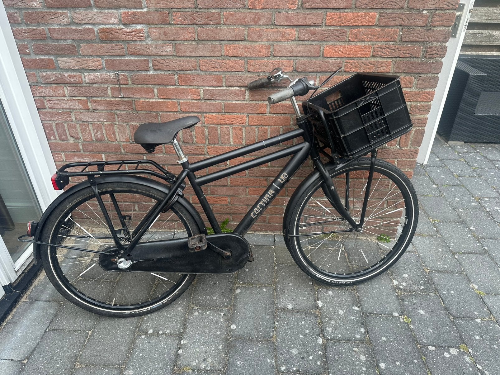 Cortina U4 jongensfiets, Ophalen, Terugtraprem, Versnellingen, Gebruikt