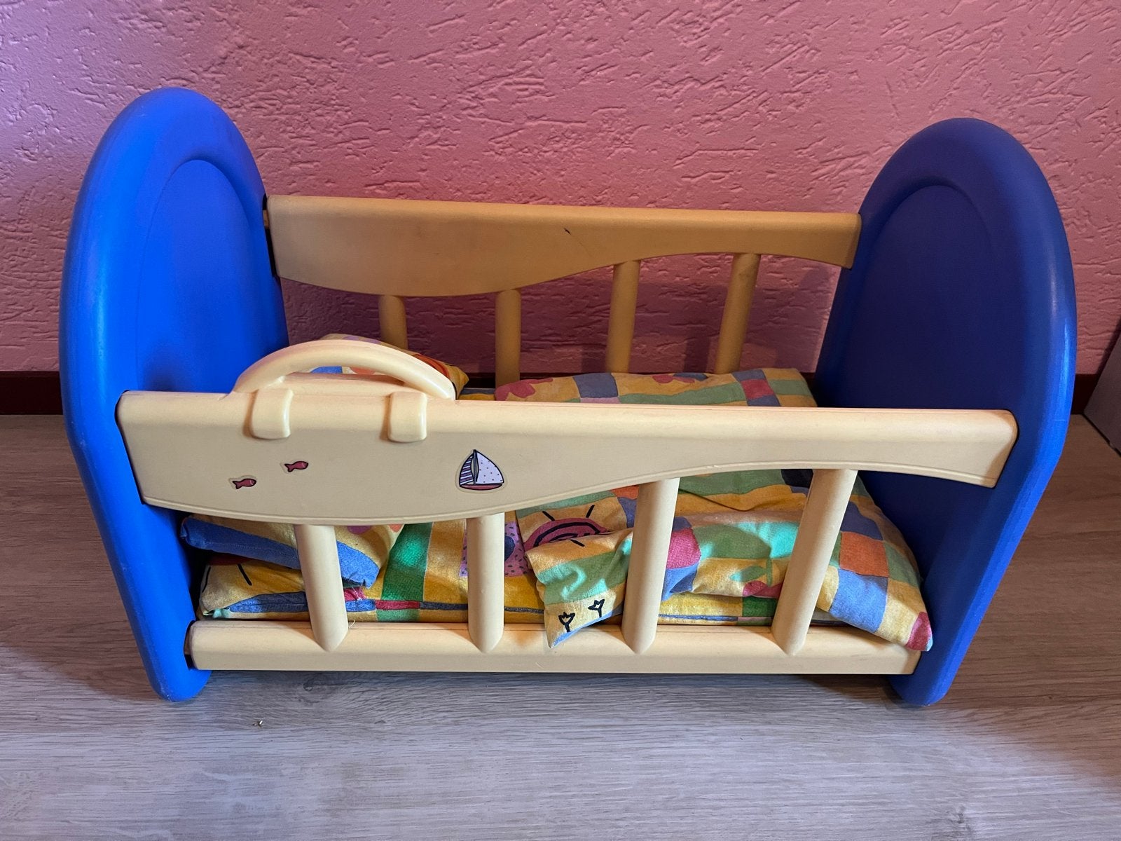 Poppenwiegje met Dekentje en Kussen, Ophalen, Gebruikt, Overige typen