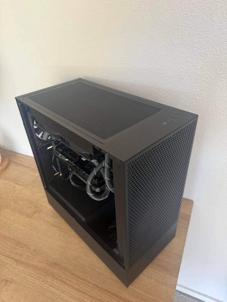 Complete Gaming PC Setup - Ryzen 5 7600, RTX 4060, 2 Monitor, 32 GB, Ophalen of Verzenden, Zo goed als nieuw, Gaming
