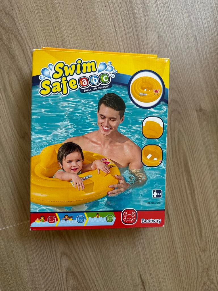 Bestway Swim Safe ABC Baby Zwemband - Nieuw in doos, Kinderen en Baby's, Speelgoed | Babyspeelgoed, Ophalen, Nieuw, Overige typen