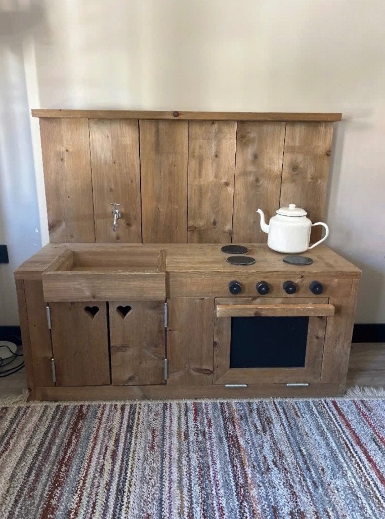 Speelkeukentje, Ophalen, Gebruikt, Hout, Speelkeuken