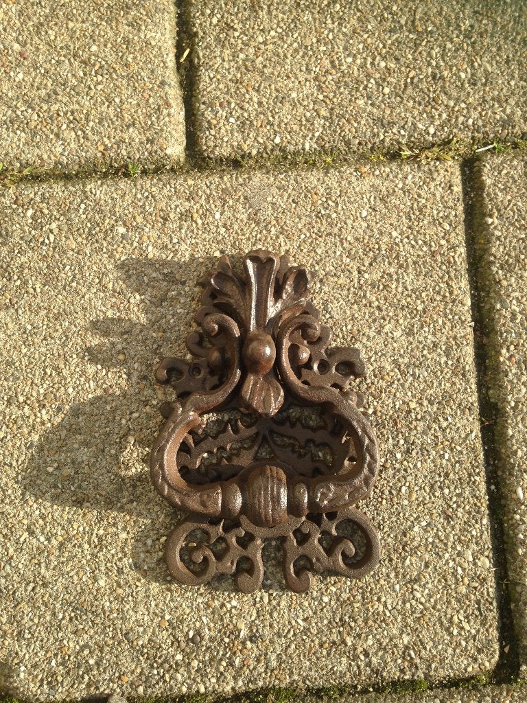 Deurklopper fantasie gietijzer - Nieuw, Onbekend, Nieuw, Ophalen of Verzenden, Onbekend