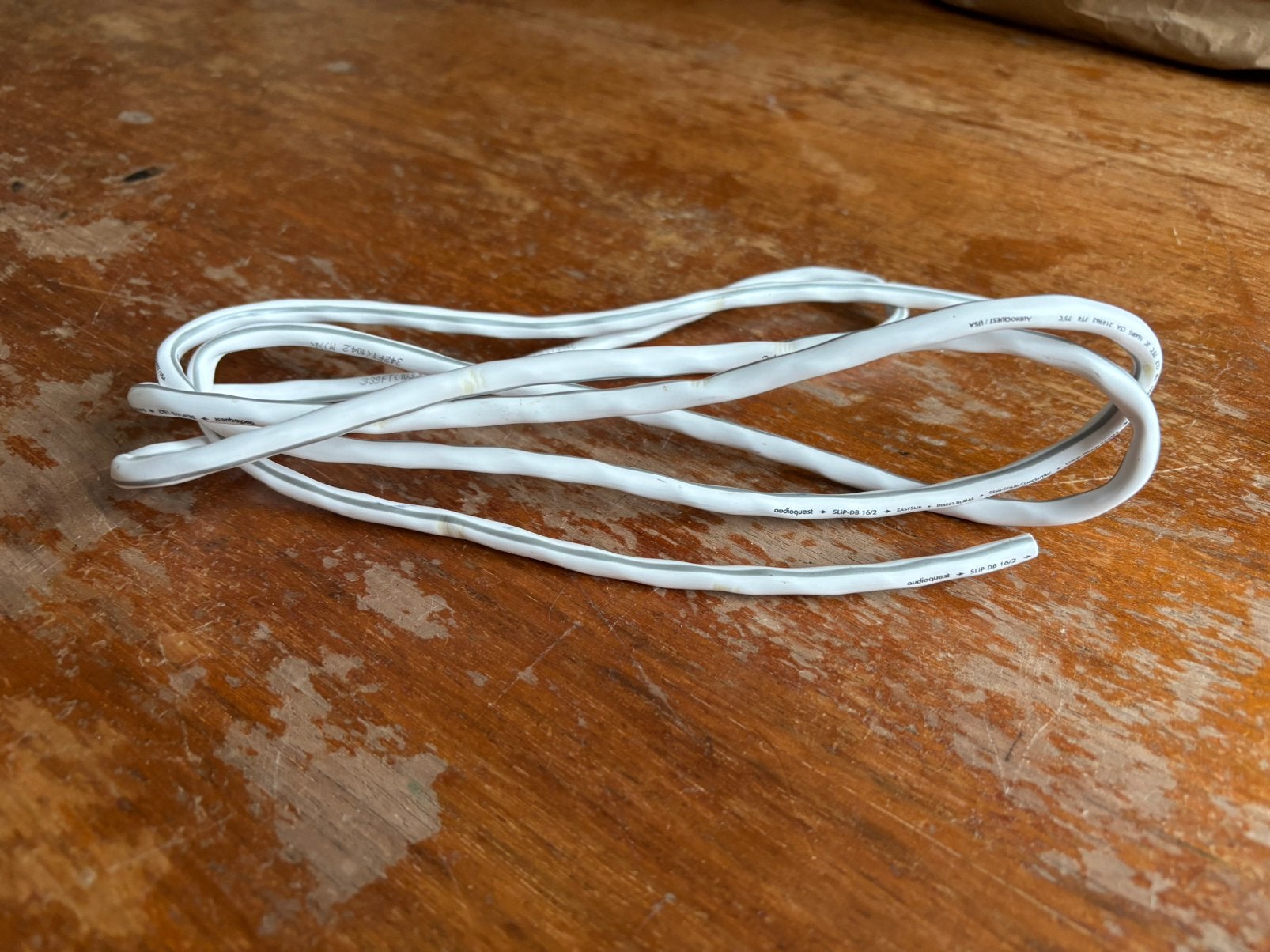 AudioQuest SLIP-DB 16/2 – 200cm , Ophalen of Verzenden, Gebruikt, 2 tot 5 meter, Luidsprekerkabel