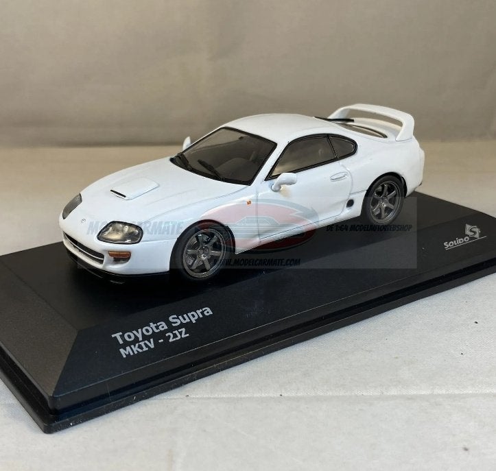 Solido Toyota Supra Mk4 2001 (wit) - 1:43, Solido, Verzenden, Solido, -