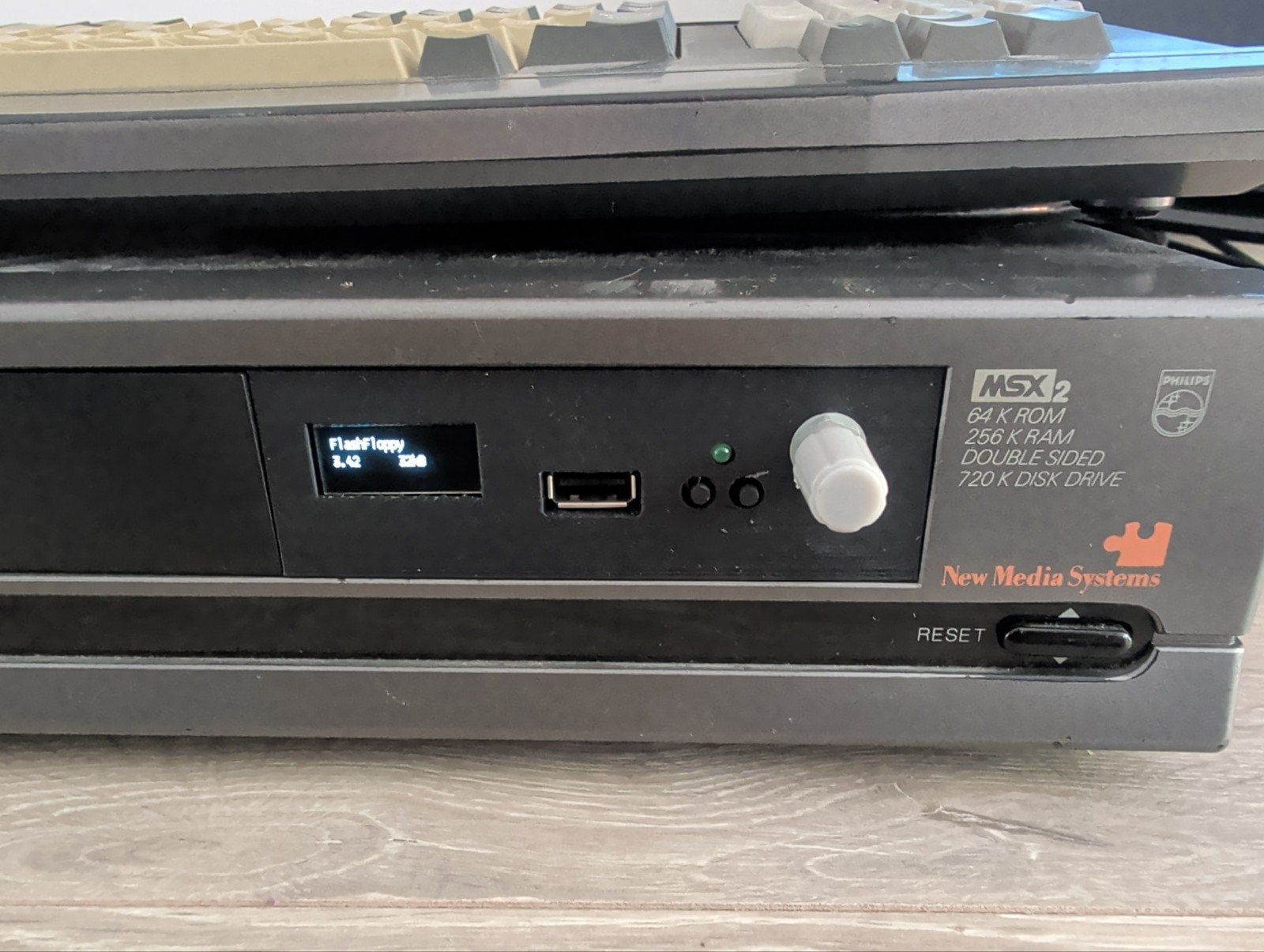 Philips MSX2 NMS 8250 met Gotek drive, Ophalen, Overige merken, Gebruikt
