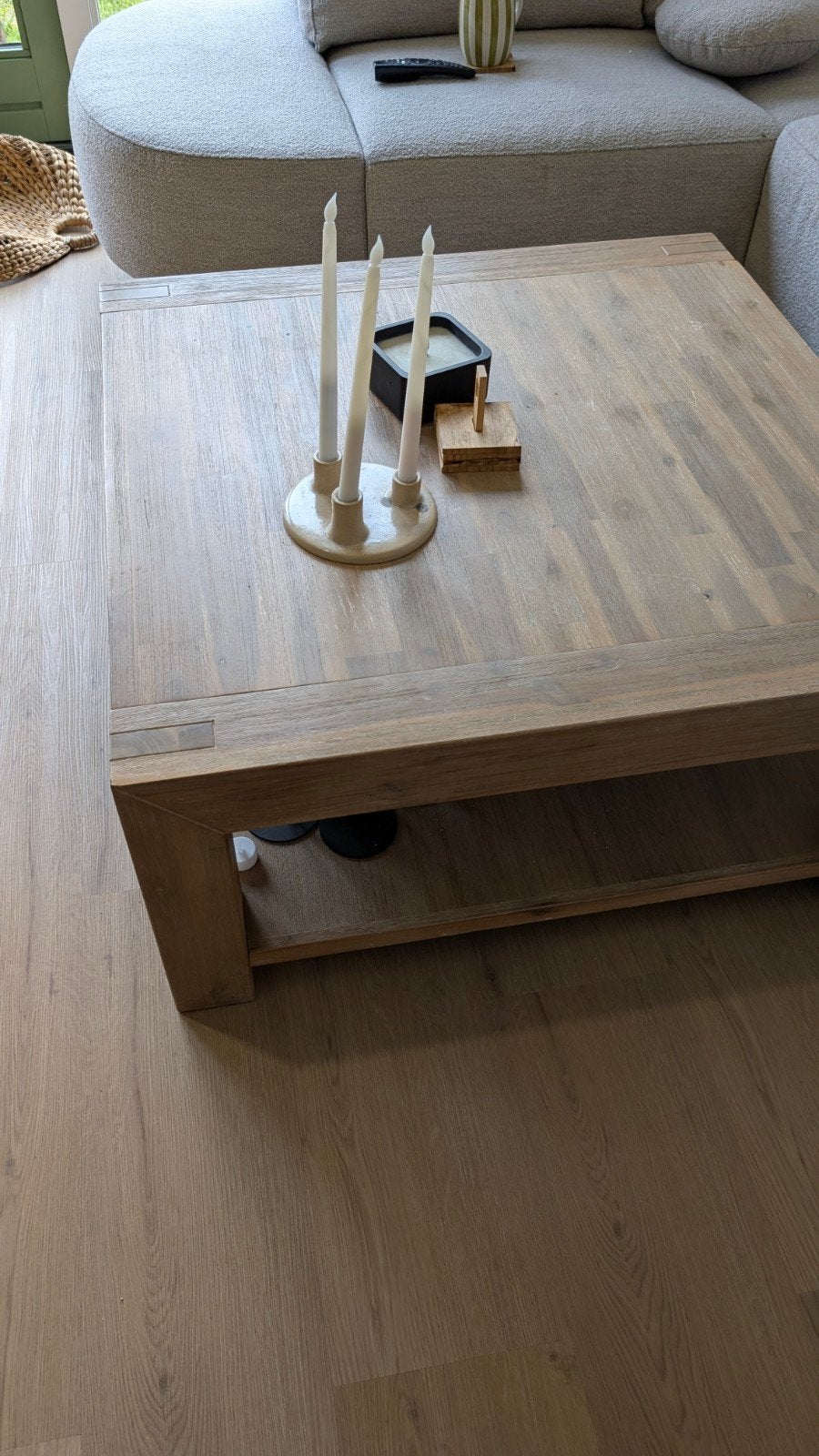 TV-meubel en Salontafel Set - Pronto Wonen, Ophalen, Gebruikt, 100 tot 150 cm, Minder dan 100 cm