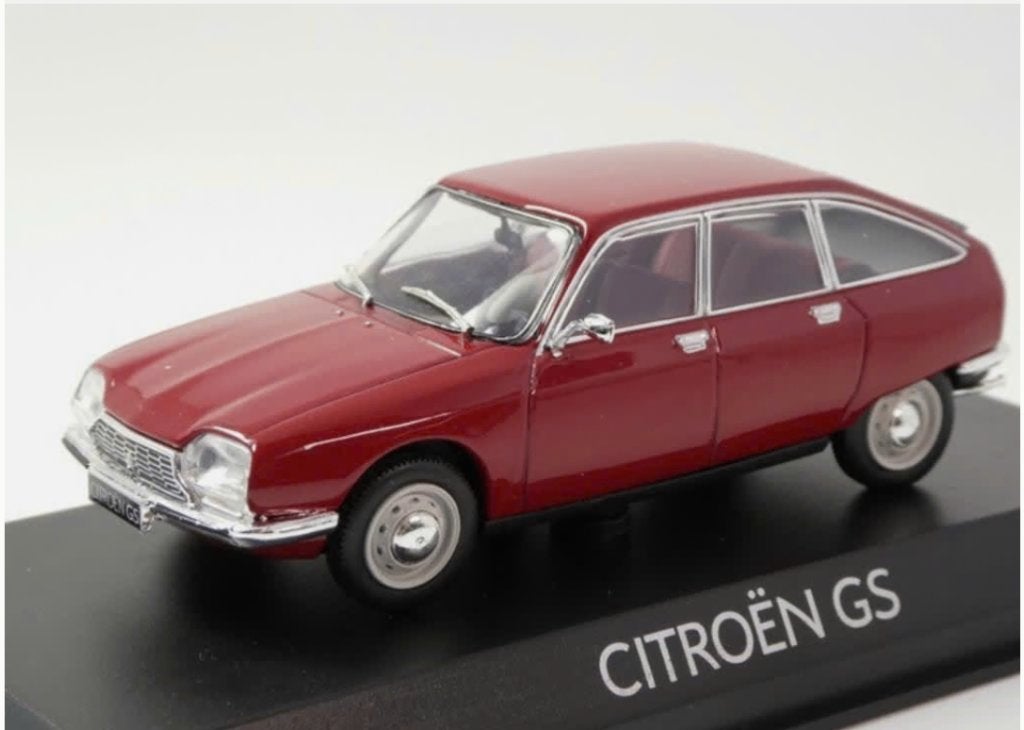 Citroen GS 1970 Rood Massena schaal 1:43 NOREV AMC0191516, Verzenden, Nieuw, Auto, Norev