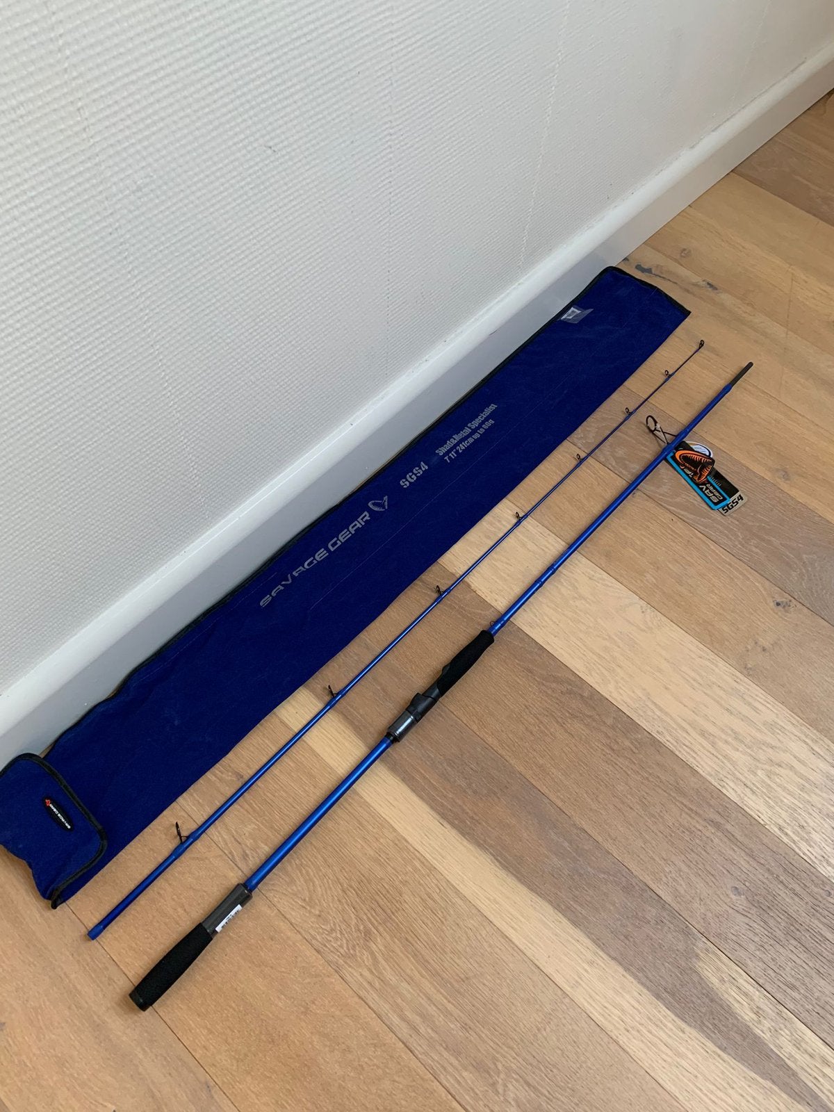 Nieuwe Savage Gear SGS4 spinhengels, 2.26m 2.40m div soorten, Savage gear, Nieuw, Ophalen of Verzenden, Savage gear