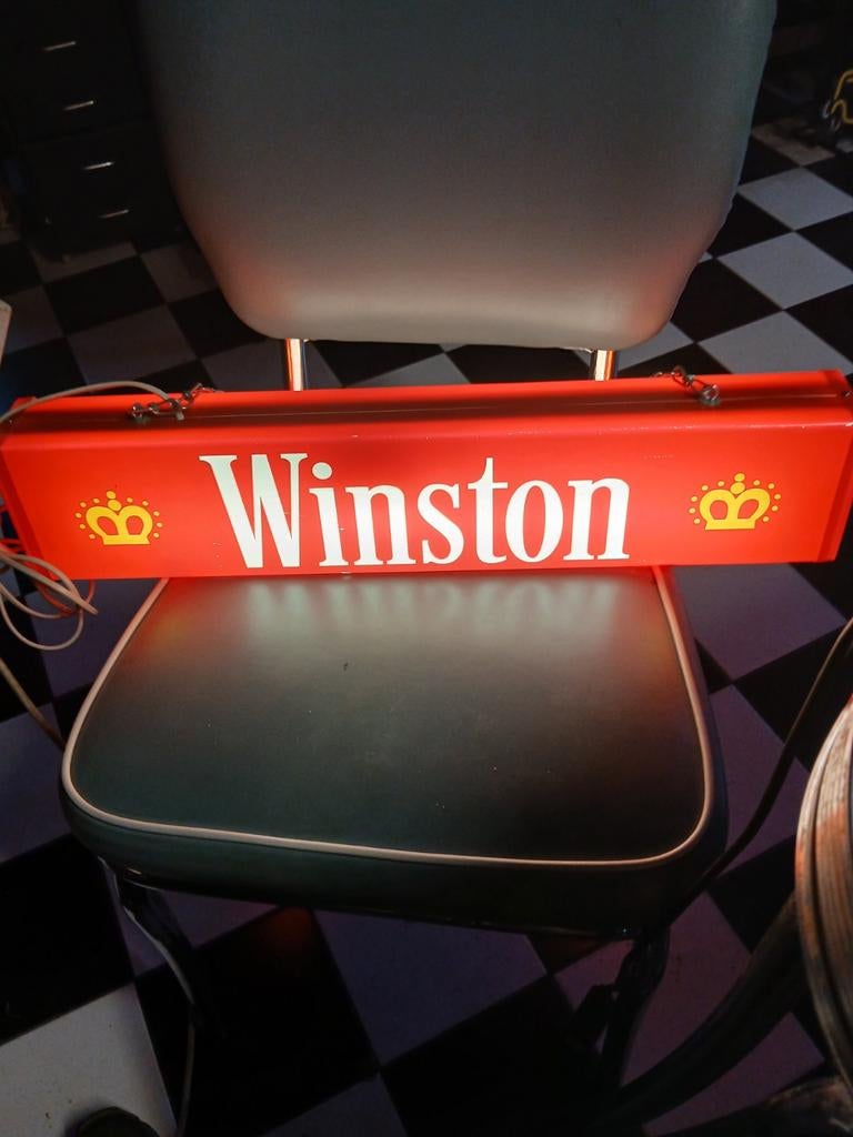 Winston   verlichting, Ophalen, Zo goed als nieuw, Lichtbak of (neon) lamp