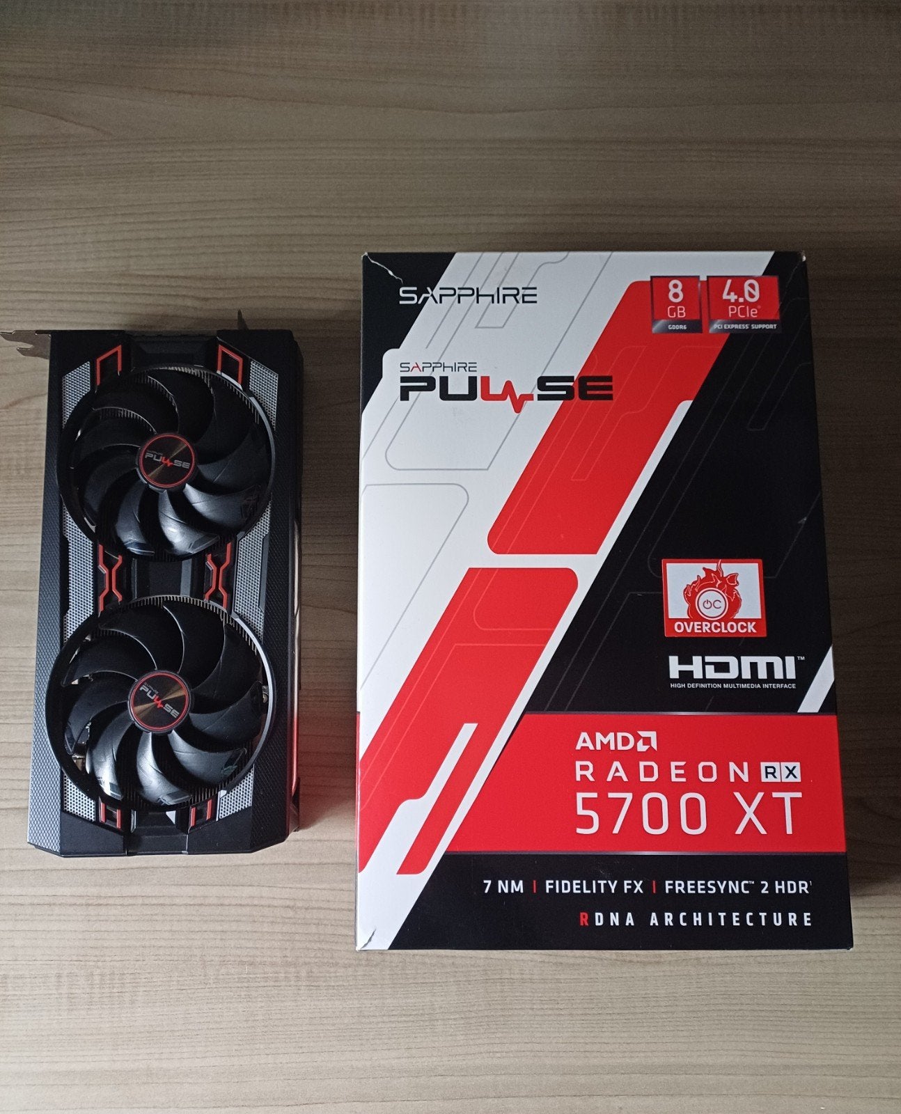 Radeon RX 5700XT, Computers en Software, AMD, GDDR6, PCI-Express 4, Ophalen of Verzenden