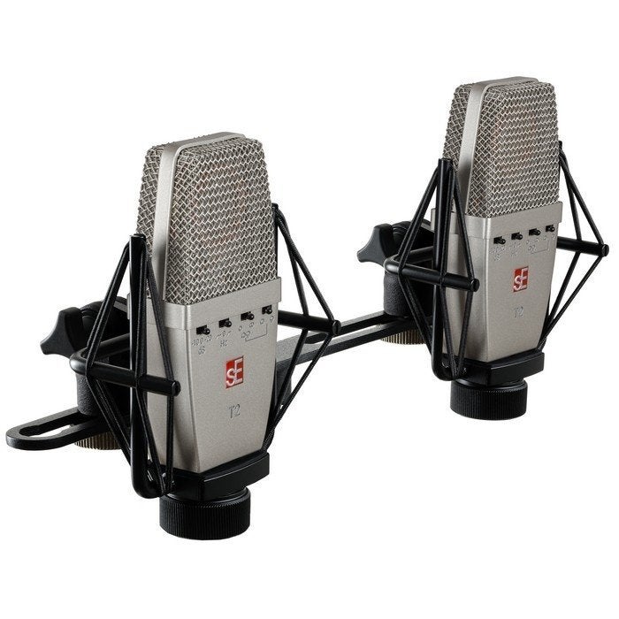 SE Electronics T2 MKII stereo grootmembraan (set van 2), Muziek en Instrumenten, Microfoons, Nieuw, Studiomicrofoon, Ophalen of Verzenden