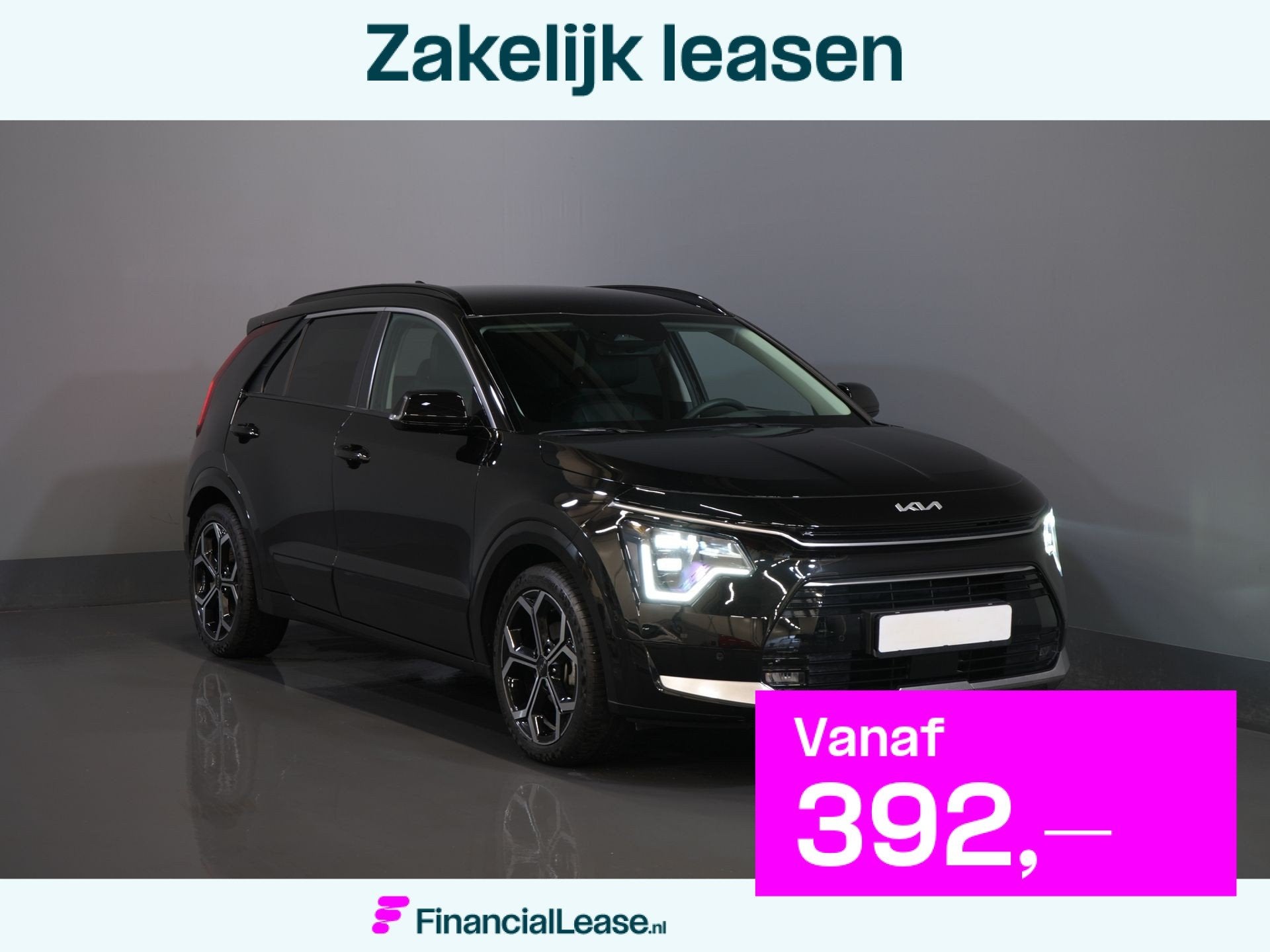 Kia Niro 1.6 GDi PHEV Executive Line (DEMO) Harman Kardon/ S, 180 min, Zwart, Bedrijf, Onderhoudsboekje