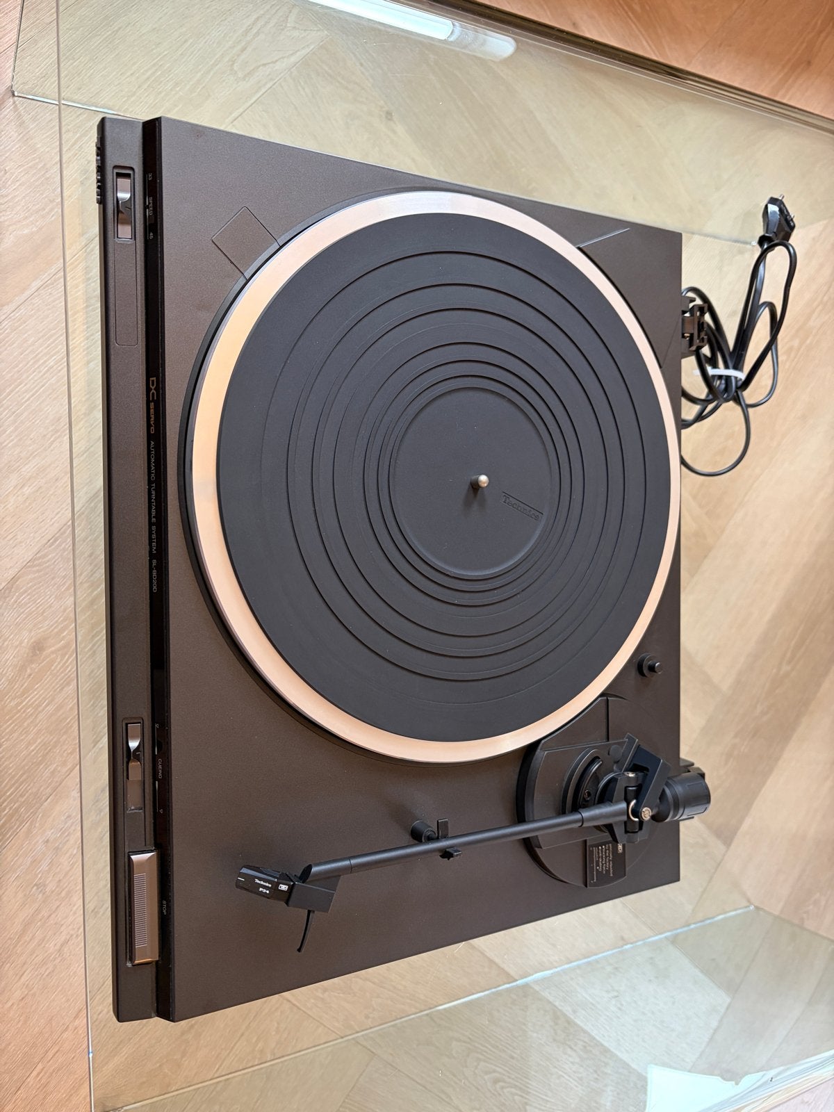 Technics SL-BD20D Platenspeler + Omnitronic LH-040 Voorverst, Gebruikt, Automatisch, Ophalen of Verzenden, Platenspeler