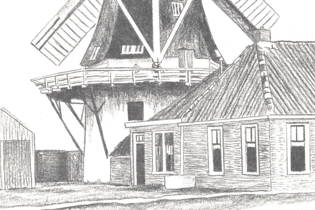 988432 Westerwijtwerd 80+ Gr Molen - zegel Kinderpostzegel, Ophalen of Verzenden, 1980 tot heden, Gelopen, Groningen