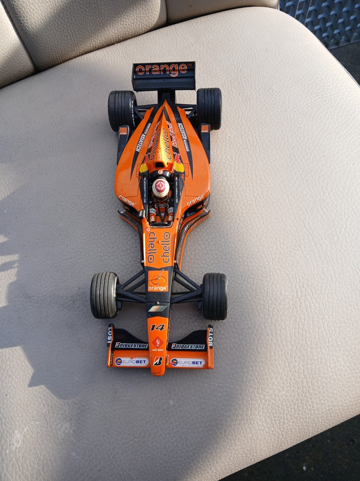 jos verstappen Orange arrows asiatich A22 uit het jaar 2001, Ophalen of Verzenden, Formule 1