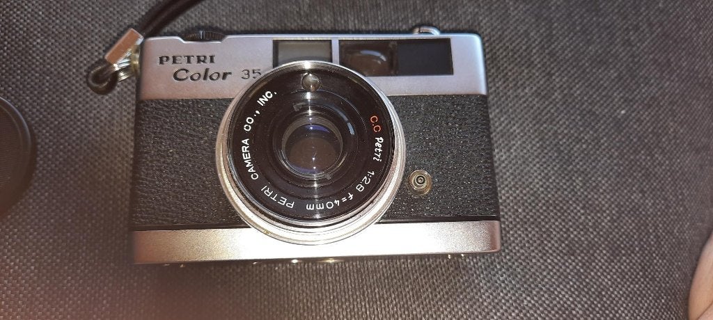 vintage petri color 35, Ophalen of Verzenden, Gebruikt, Compact, Overige Merken