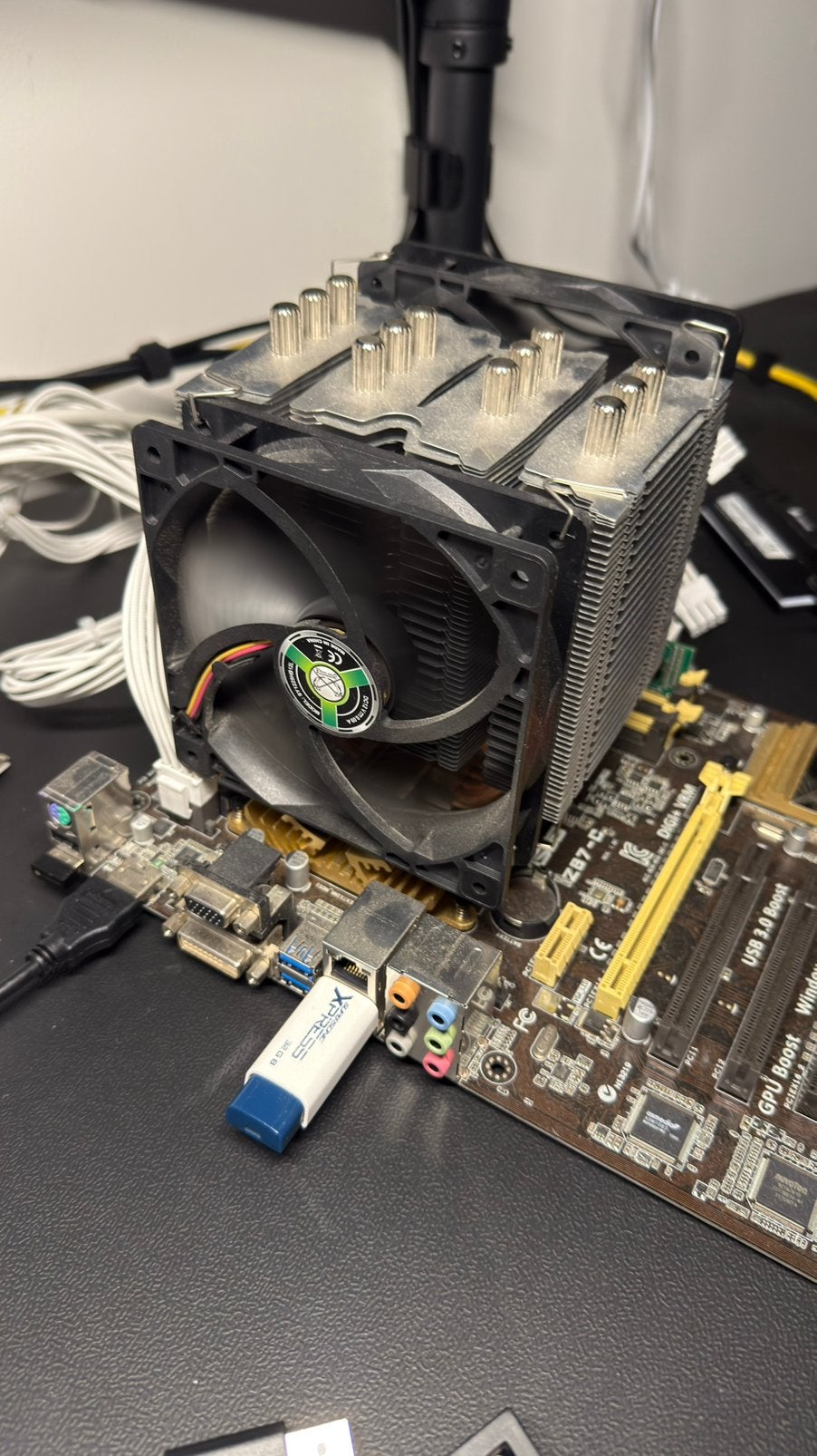 ASUS Z87 C setje met i5 4670, 4GB en Scythe Mugen koeler, Computers en Software, Processors, Ophalen, 3 tot 4 Ghz