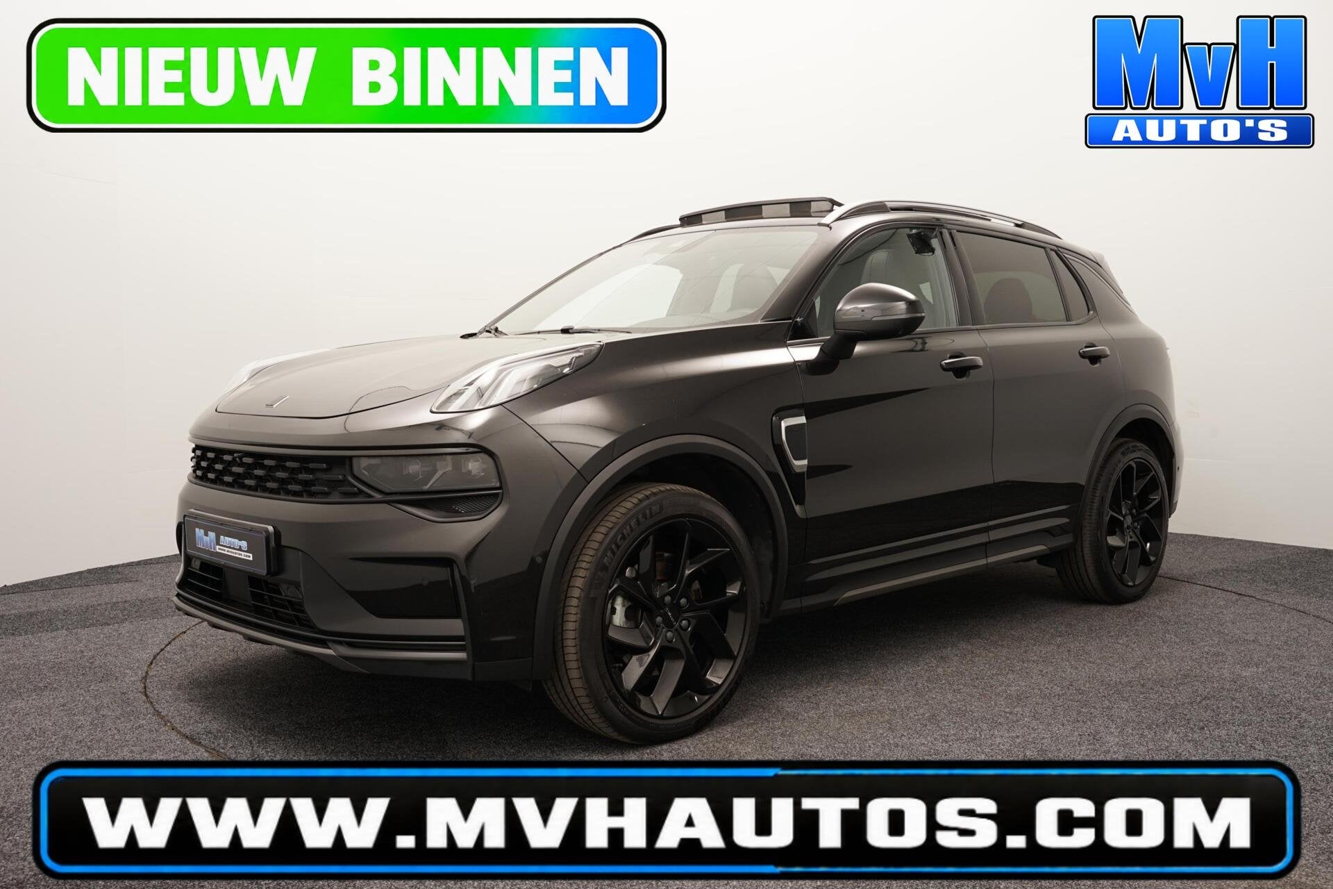 Lynk & Co 01 1.5 PHEV|FULL BLACK XL|360CAM|262PK|PANO|LUXE, Auto's, Stof, Euro 6, Automatische klimaatregeling, Bedrijf
