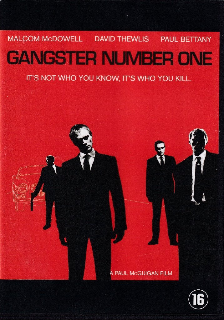 Gangster number one, Vanaf 16 jaar, Ophalen of Verzenden, Zo goed als nieuw, Actiethriller