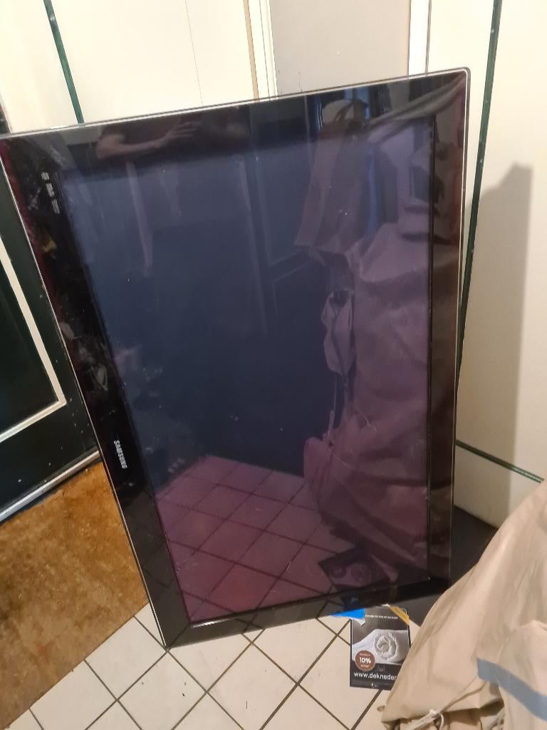 Samsung plasma tv 50 inch defect, Ophalen, 50 Hz, Samsung, 100 cm of meer