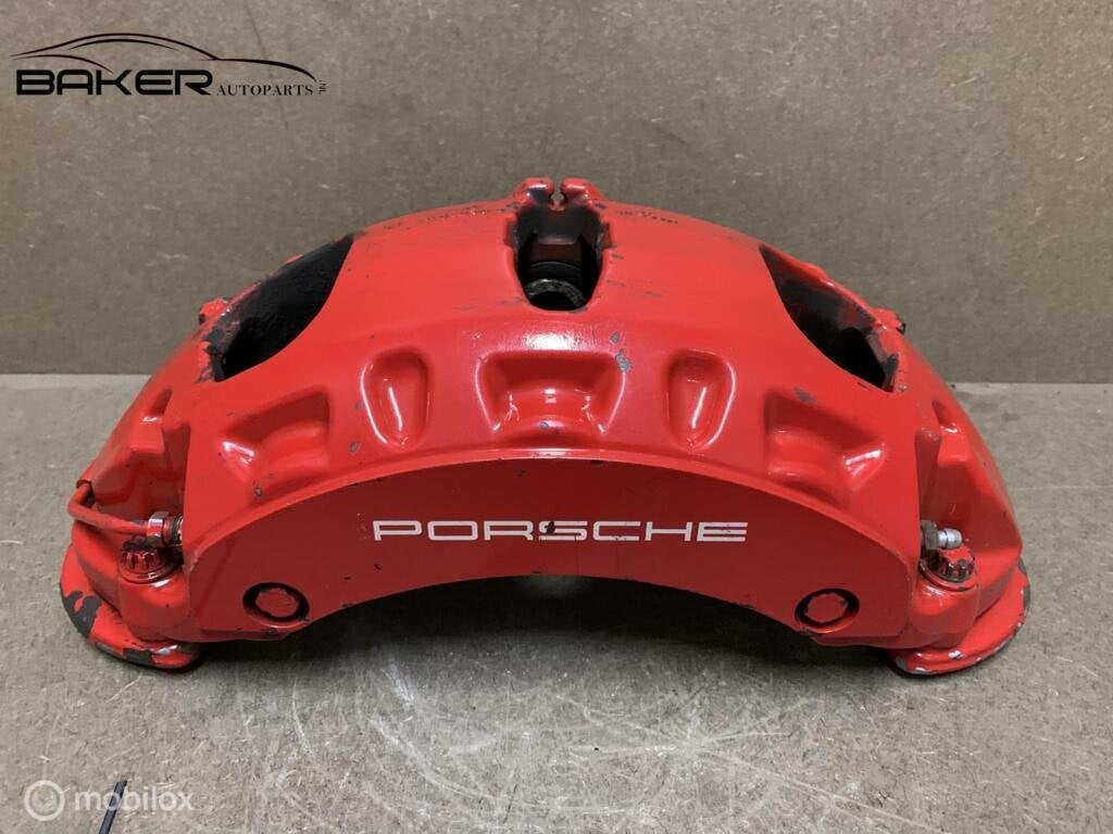 Remklauw linksvoor Porsche Cayenne 9PA 4.8 Turbo ('02-'09), Gebruikt, Porsche, Ophalen of Verzenden