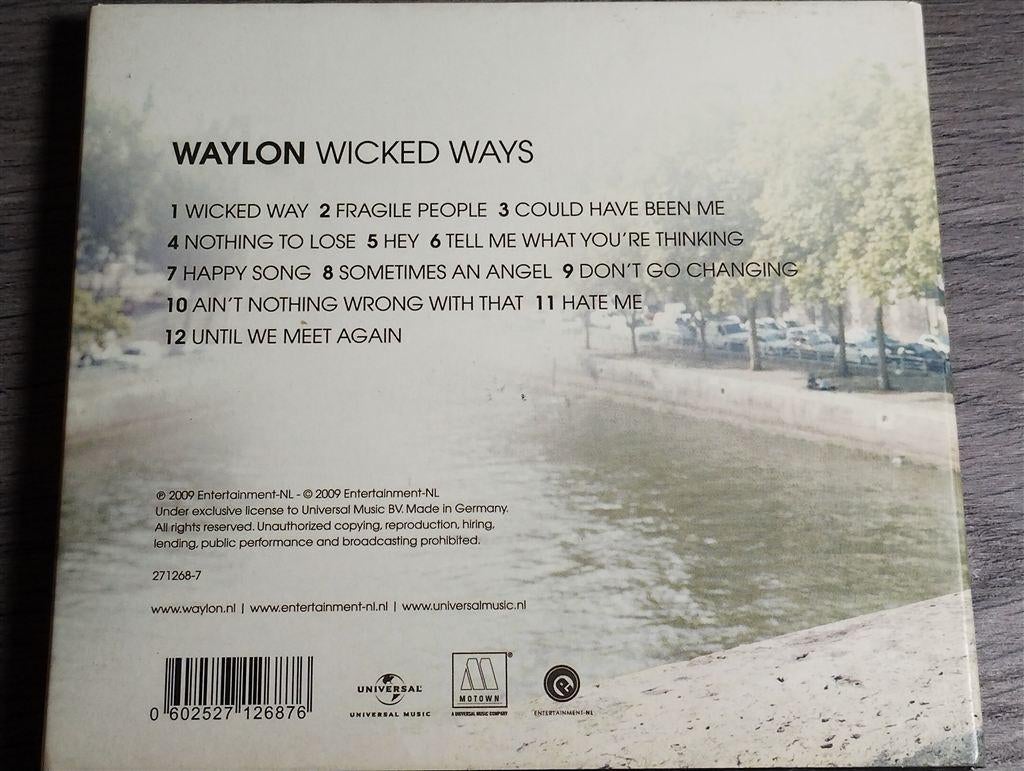 Waylon ‎– Wicked Ways [Digipack], Ophalen of Verzenden, Zo goed als nieuw