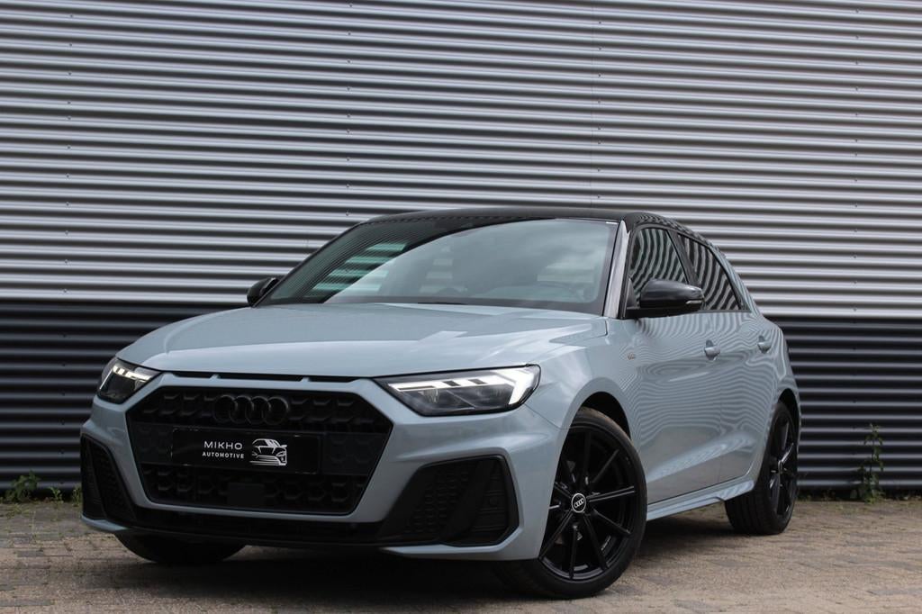 Audi A1 Sportback 30 TFSI S-Line | Edition one | Matrix | St, Auto's, Audi, A1, Zwart, 4 cilinders, Leder en Stof