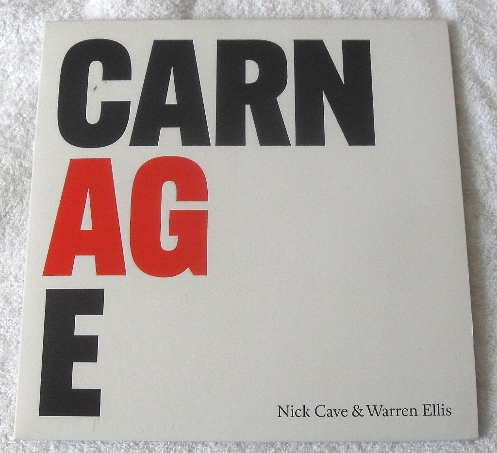 Nick Cave & Warren Ellis - Carnage LP, Cd's en Dvd's, Vinyl | Rock, LP, Ophalen of Verzenden, 12 inch, Poprock