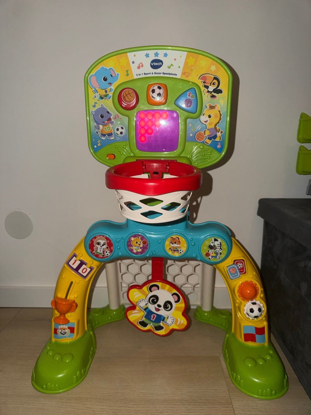 VTech 3-in-1 Sport & Scoor speelplaats, Ophalen of Verzenden, Zo goed als nieuw, Overige typen, Met licht