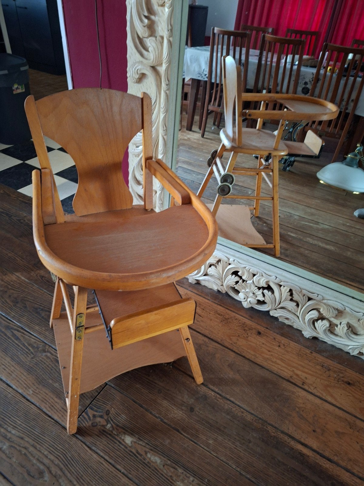 Kinderstoel Vintage, Ophalen
