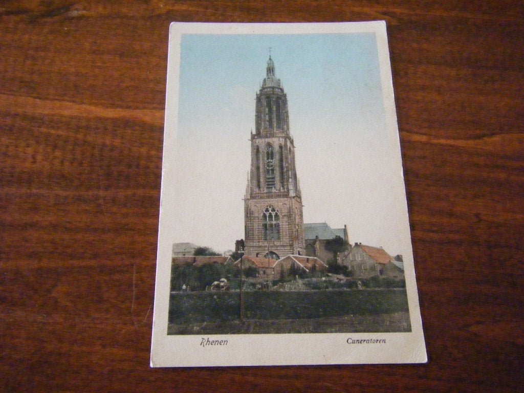 M43 - Rhenen - Cuneratoren - 1921 - Mooi/Oud, Verzamelen, Ophalen of Verzenden, 1920 tot 1940, Utrecht