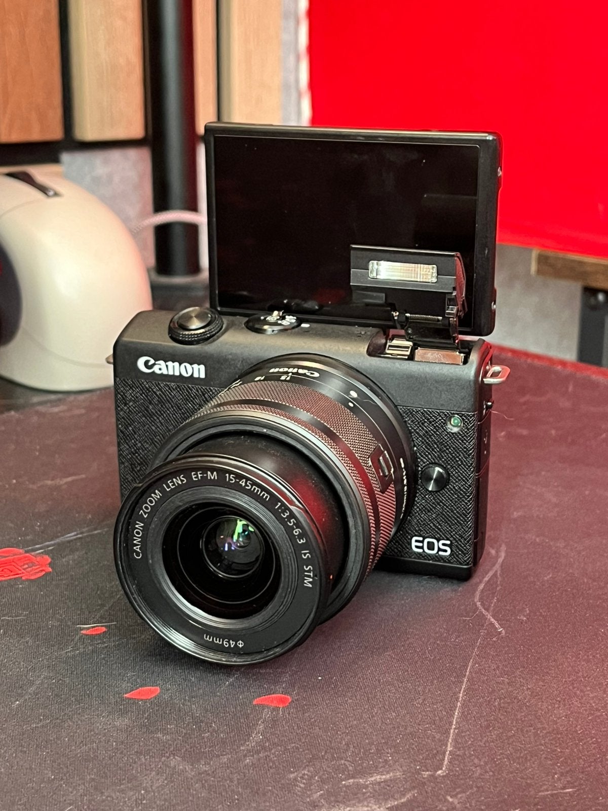 Canon EOS M100, Canon, Ophalen of Verzenden, Zo goed als nieuw, Geheugenkaart