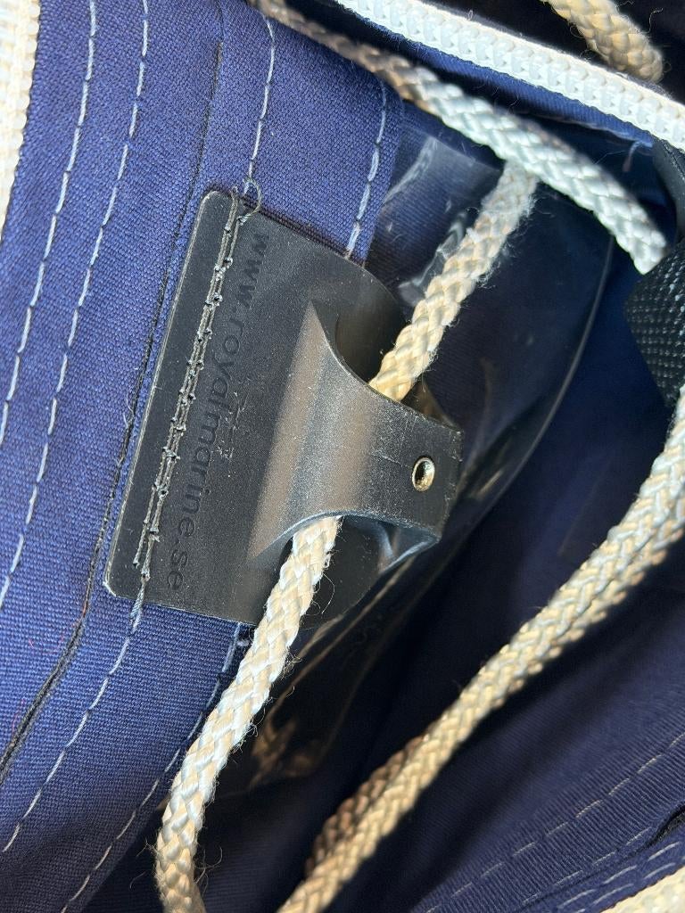 Fok / genua De Vries beschermhoes 13 meter met katrollen, Watersport en Boten, Ophalen of Verzenden, Gebruikt, Overige typen