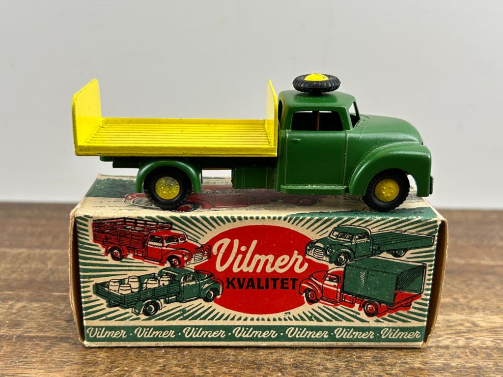Vilmer 347 LKW Camion Transportbil made in Denmark, Ophalen of Verzenden, Zo goed als nieuw, Auto, Overige merken