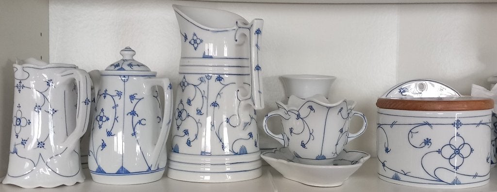 Saks aparte sauskommen, kan,botervloot, terrine, zoutbak.etc, Overige typen, Ophalen of Verzenden, Zo goed als nieuw, Overige stijlen