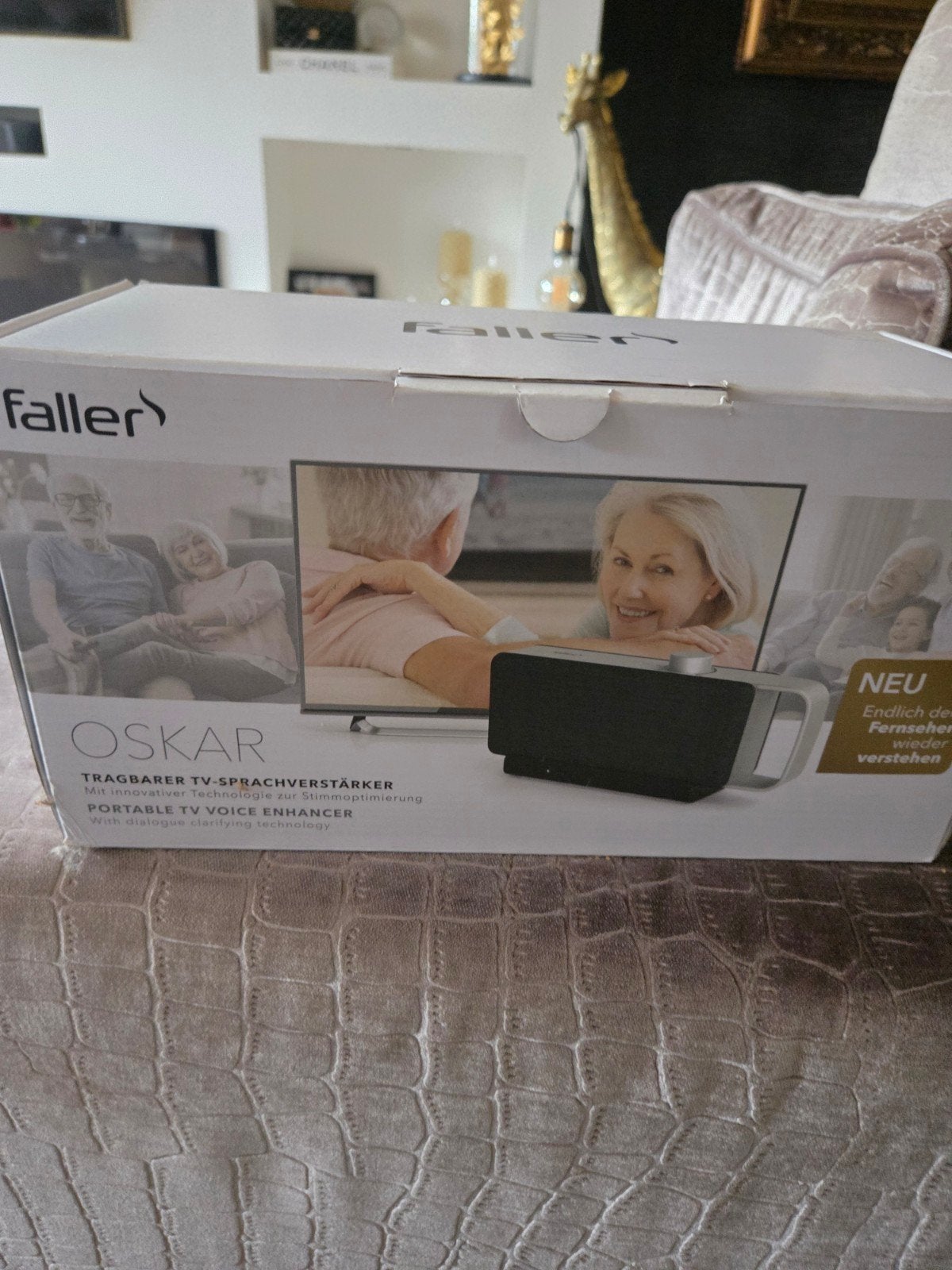 Falller OSKAR Draagbare TV Spraakversterker, Ophalen of Verzenden, Zo goed als nieuw, Draagbare speaker, Overige merken