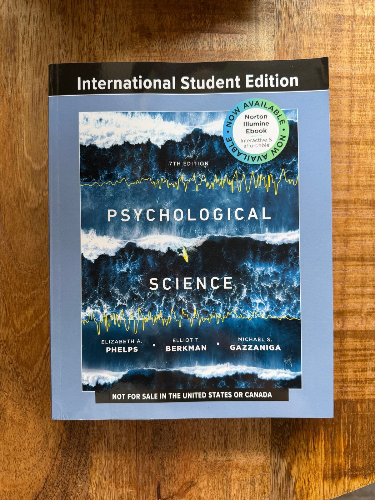 Psychological Science 7e international Student Edition +code, Ophalen of Verzenden, Gamma, Zo goed als nieuw, WO